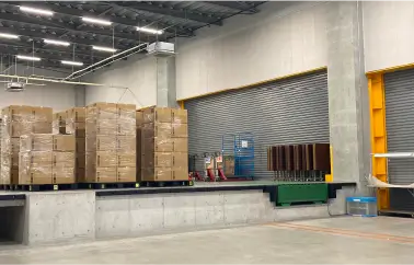 南船橋トラックバース・車路